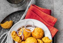 Crocchette di zucca, formaggio e paprica