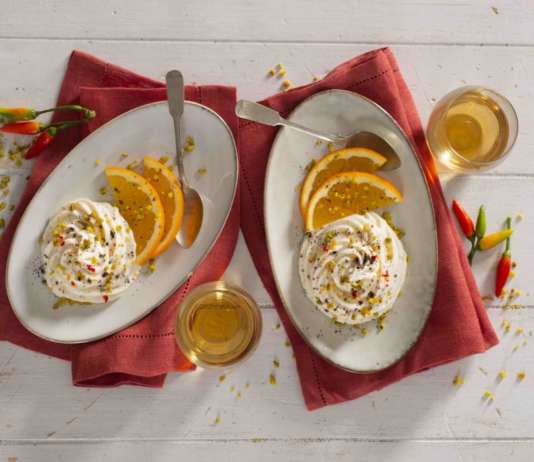 mousse bianca di ricotta