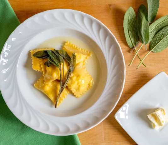 ravioli all'ortica