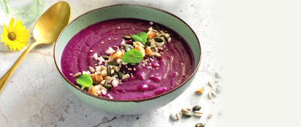 Vellutata di cavolo viola