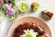 ciambella cuor di kiwi