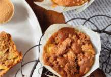 muffin alle mele senza latticini