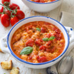 Minestra di pane e pomodoro