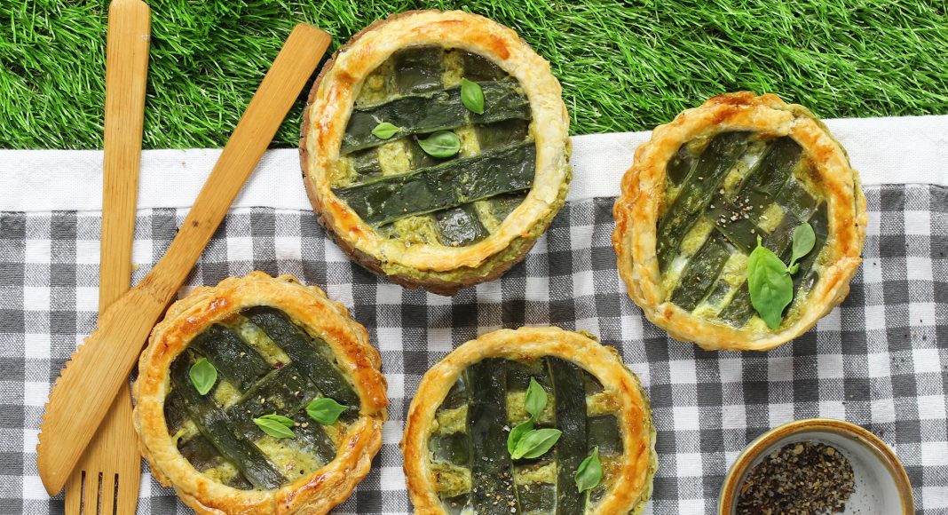 Mini quiche senza glutine alle taccole