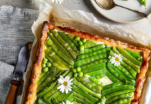 Tortino di ricotta, patate e taccole