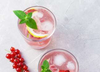 mojito al ribes rosso