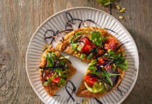 tortino di ceci e melanzane