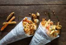 Cuoppo di terra con verdure