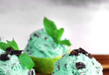 Gelato stracciatella di menta e cioccolato