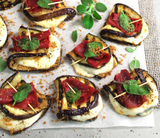Saltimbocca di melanzane