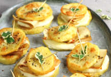Saltimbocca di patate e scamorza affumicata