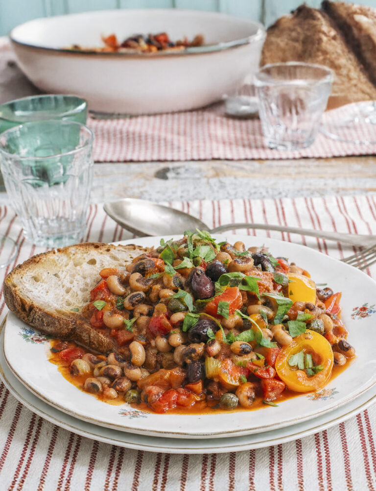 stufato-estivo-fagioli Stufato estivo di fagioli dell'occhio