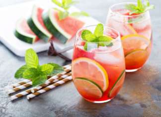 Come preparare uno switchel all'anguria