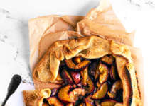 Galette integrale alle prugne