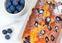 Plumcake allo yogurt e mirtilli