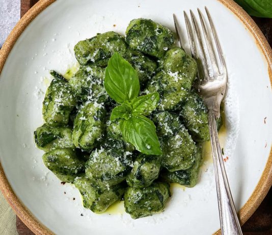 Gnocchi light di spinaci