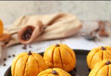 Zucchette cheesecake di Halloween