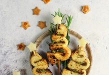 Alberelli di sfoglia in salsa verde delicata