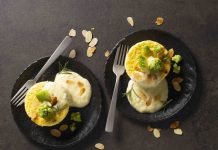 flan di ricotta e porri