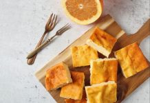 Torta di ricotta all'arancia