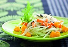 Insalata aperitiva alle arance