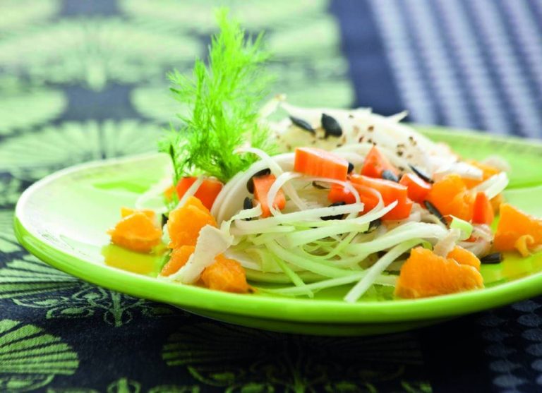 Insalata aperitiva alle arance