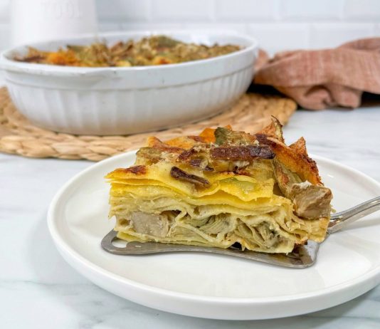 Lasagne ai carciofi