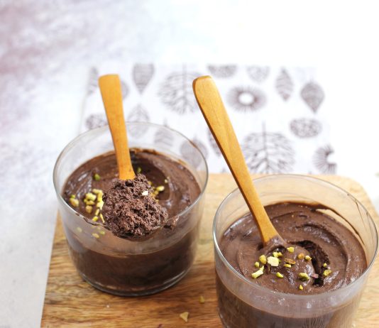 Mousse vagan al cioccolato