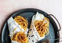 Spaghetti fritti al cacao