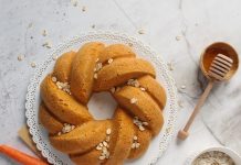 Torta di carote e avena