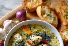 Vellutata di finocchi, porro e sedano