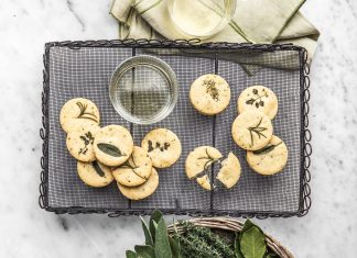 Shortbread salati