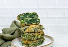 burger di spinaci e ricotta