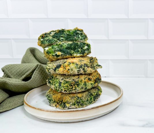 burger di spinaci e ricotta