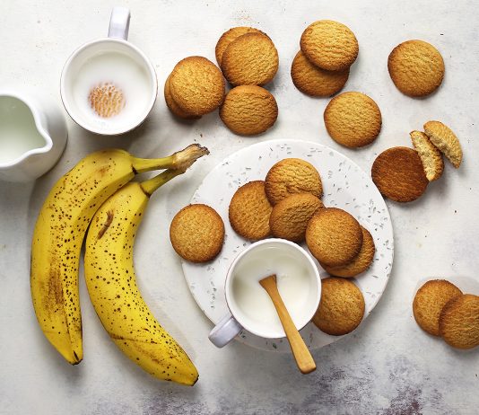 Frollini croccanti di mandorle e banana