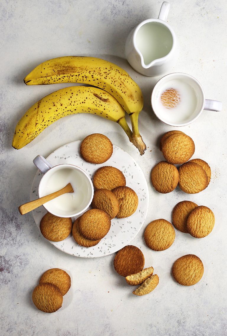 frollini-banane-mature Frollini croccanti di mandorle e banana