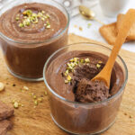 Mousse vegan al cioccolato fondente