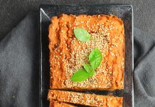 Pane di lenticchie rosse senza farine e lievito