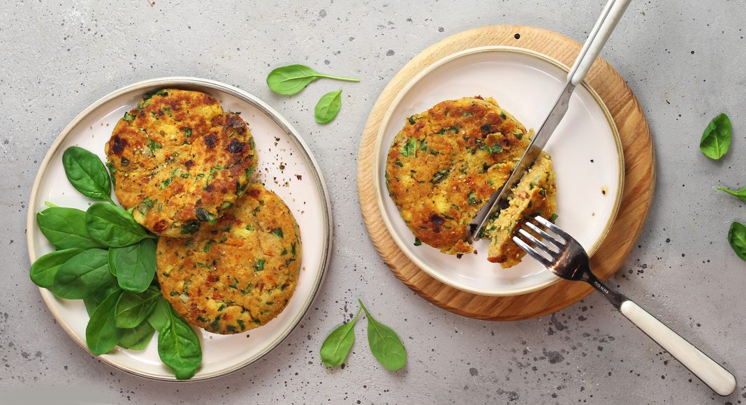 Burger di polenta e spinacini