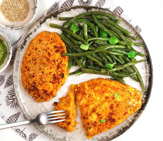 Cotoletta carote e scamorza