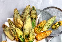 Frittino di funghi e salvia in pastella senza glutine