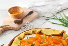 Galette curcuma e albicocche