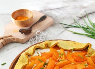Galette curcuma e albicocche