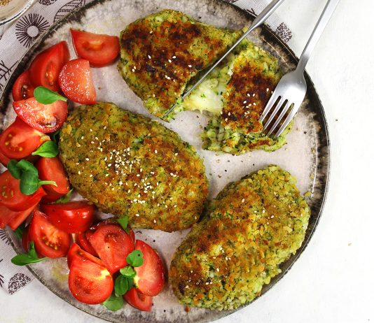 Cotoletta di riso e zucchine