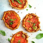Pomodori cuore di bue tarts