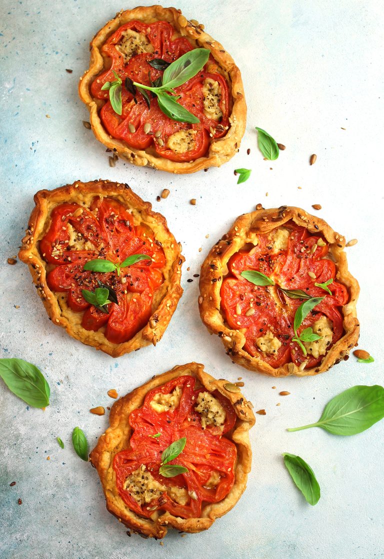 Pomodori cuore di bue tarts