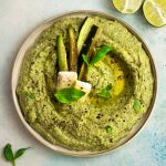 Dip di zucchine, ricotta e basilico