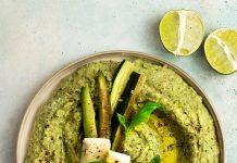 Dip di zucchine, ricotta e basilico