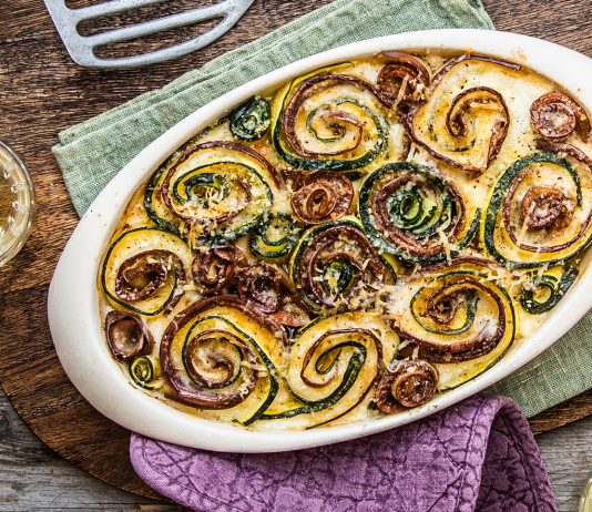 Involtini di zucchine, melanzane e provolone