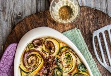 Involtini di zucchine, melanzane e provolone